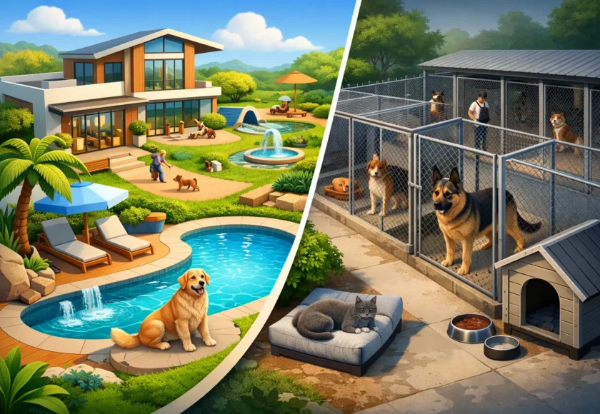 Pet Resort vs Kennel for Your Family Pet