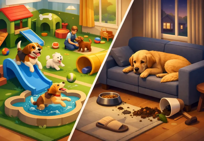 Dog Daycare Versus Home Alone: Which Fits?